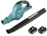 Makita DUB 361 T 2x 18 V / 36 V Akku Laubbl&auml;ser Gebl&auml;se + 2x Makita BL 1850 5...