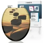 MDF WC-Sitz SEA STONE, mit Absenkautomatik