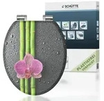 MDF WC-Sitz ASIA, mit Absenkautomatik