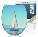 Duroplast WC-Sitz SAILING, mit Absenkautomatik