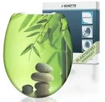 Duroplast WC-Sitz GREEN GARDEN, mit Absenkautomatik und Schnellverschluss