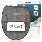 Duroplast WC-Sitz OFFLINE, mit Absenkautomatik