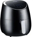 Severin FR 2445 Hei&szlig;luft-Fritteuse 5 l 2000 W Timerfunktion Schwarz