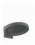 hansgrohe HG Kopfbrause Rainfinity 360 1jet Wandmontage brushed black