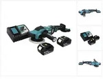 Makita DPO 600 RG Akku Exzenterpolierer 18 V 150 mm XPT Brushless + 2x Akku 6,0...