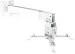 Schwaiger Beamer-Wandhalterung H&ouml;he 430-650mm Max.20KG Wei&szlig; Multimedia-Technik