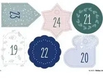 Adventskalender-Set Basic Stoffbeutel 49-teilig