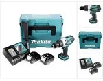 Makita DDF 458 RFJ 18V Akku Bohrschrauber 91 Nm im Makpac mit 2x 3,0 Ah Akku und