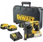 DEWALT DCH273P2 Bohrhammer SDS-Plus 2,1J 400W 2x 18V 5Ah Schwarz, Gelb...
