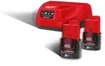 Milwaukee Akku-Starterset M12 NRG-302 12V 3Ah