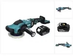Makita DPO 600 T1 Akku Exzenterpolierer 18 V 150 mm XPT Brushless + 1x Akku 5,0...