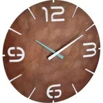 TFA Dostmann 60.3536.08 Funk Wanduhr 35mm x 35mm Rost