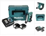 Makita DST 221 RGJ 18 V Li-ion Akku Tacker im Makpac + 2x BL 1860 B 6,0 Ah Li-Ion