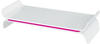 LEITZ Monitorständer Ergo WOW, aus Kunststoff, weiß/pink