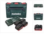 Metabo Basis Set 4x LiHD Akkupack 18 V 5,5 Ah Li-Ion Akku CAS System ( 685180000 ) +