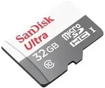 SanDisk Ultra - Flash-Speicherkarte (microSDHC/SD-Adapter inbegriffen)