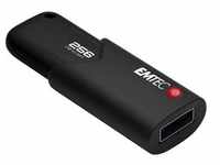 Emtec B120 Click Secure, 256 GB, USB Typ-A, 3.2 Gen 2 (3.1 Gen 2), Dia, Schwarz