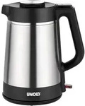 Unold BLITZKOCHER Thermo Wasserkocher Edelstahl, Schwarz Fassungsverm&ouml;gen: 1.5l