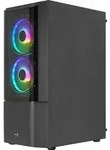 AeroCool Geh Midi Quantum v3 Black MicroATX/ATX/MiniITX Multimedia-Technik Geh&auml;use