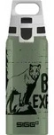 Vedes SIGG BRAVE MOUNTAIN 0.6L Trinkflasche ALU mit WMB ONE TOP, BPA frei, Auslaufs
