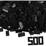 Androni 104118935 - Blox 500 schwarze 8er Steine lose