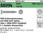 Schraube R 88094 SEKO Spitze/PZ 5x35/29-Z Stahl galv.verz. gelb 200St. SPAX