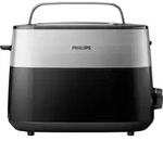 Philips Home HD2516/90 Daily Toaster Edelstahl, Schwarz