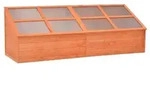 vidaXL Fr&uuml;hbeet Holz 180x57x62 cm