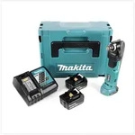 Makita DTM 51 RMJ 18V Li-Ion Akku Multifunktionswerkzeug im Makpac mit 2x 4,0...