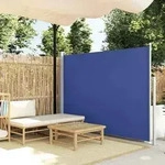vidaXL Ausziehbare Seitenmarkise 170&times;300 cm Blau