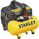 Stanley Kompressor &Ouml;lfrei Horizontal - Ger&auml;uschlos - 6 L / 1 hp / 8 bar