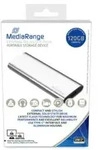 MediaRange MR1100, 120 GB, M.2, USB Typ-C, 3.2 Gen 2 (3.1 Gen 2), 450 MB/s, Silber