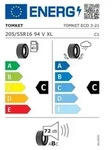 TOMKET Sommerreifen 205/55 R16 TL 94V TOMKET ECO 3 XL