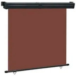 vidaXL Balkon-Seitenmarkise 175x250 cm Braun