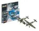 63710 - Modellbausatz mit Basisz., Messerschmitt Bf109G-10 & Spitfire Mk.V, 76 T., ab