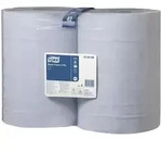 Tork W1 Papierwischt&uuml;cher Standard Blau (2 Rollen) F&uuml;r grundlegende Wischarbeiten &