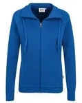 HAKRO Damen Sweatjacke College royalblau, XS