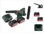Metabo AG 18 Akku Gebl&auml;se 18 V + 2x LiHD Akku 5,5 Ah + Ladeger&auml;t