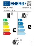 BERLIN TIRES Sommerreifen 195/65 R15 TL 91V SUMMER HP 1