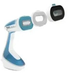 Tefal Pure Tex DT9530, Tragbare Dampfb&uuml;rste, 0,2 l, 0,42 min, Blau, Wei&szlig;, Tasten,
