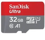 SanDisk Ultra - Flash-Speicherkarte (microSDHC/SD-Adapter inbegriffen) - 32 GB -