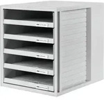 HAN SCHRANK-SET 1401-11 Schubladenbox Lichtgrau DIN A4 Anzahl der Schubf&auml;cher: 5