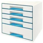 Esselte Leitz WOW CUBE - Schubladenschrank - 5 Schubf&auml;cher