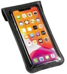 KLICKfix Phone Bag Light M mit Adapter mit Drehkupplung, schwarz/transparent