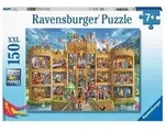 Ravensburger Ravensburger 12919 Puzzle Blick in die Ritterburg 150 Teile 12919