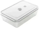 ZWILLING FRESH & SAVE, Box, Rechteckig, 2,85 l, Grau, Transparent, Glas, 180 &deg;C