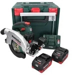 Metabo KS 18 LTX 66 BL Akku Handkreiss&auml;ge 18 V 165 mm ( 611866660 ) + 2x Akku 5,5 Ah