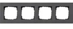 Gira Abdeckrahmen 4fach anth 0214235