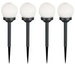 LED Au&szlig;en Kugelleuchten Solarleuchte Steckleuchte Erdspie&szlig; Gartendeko Wegleuchte,