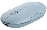 Trust PUCK Maus Bluetooth&reg;, Funk Optisch Blau 4 Tasten 1600 dpi